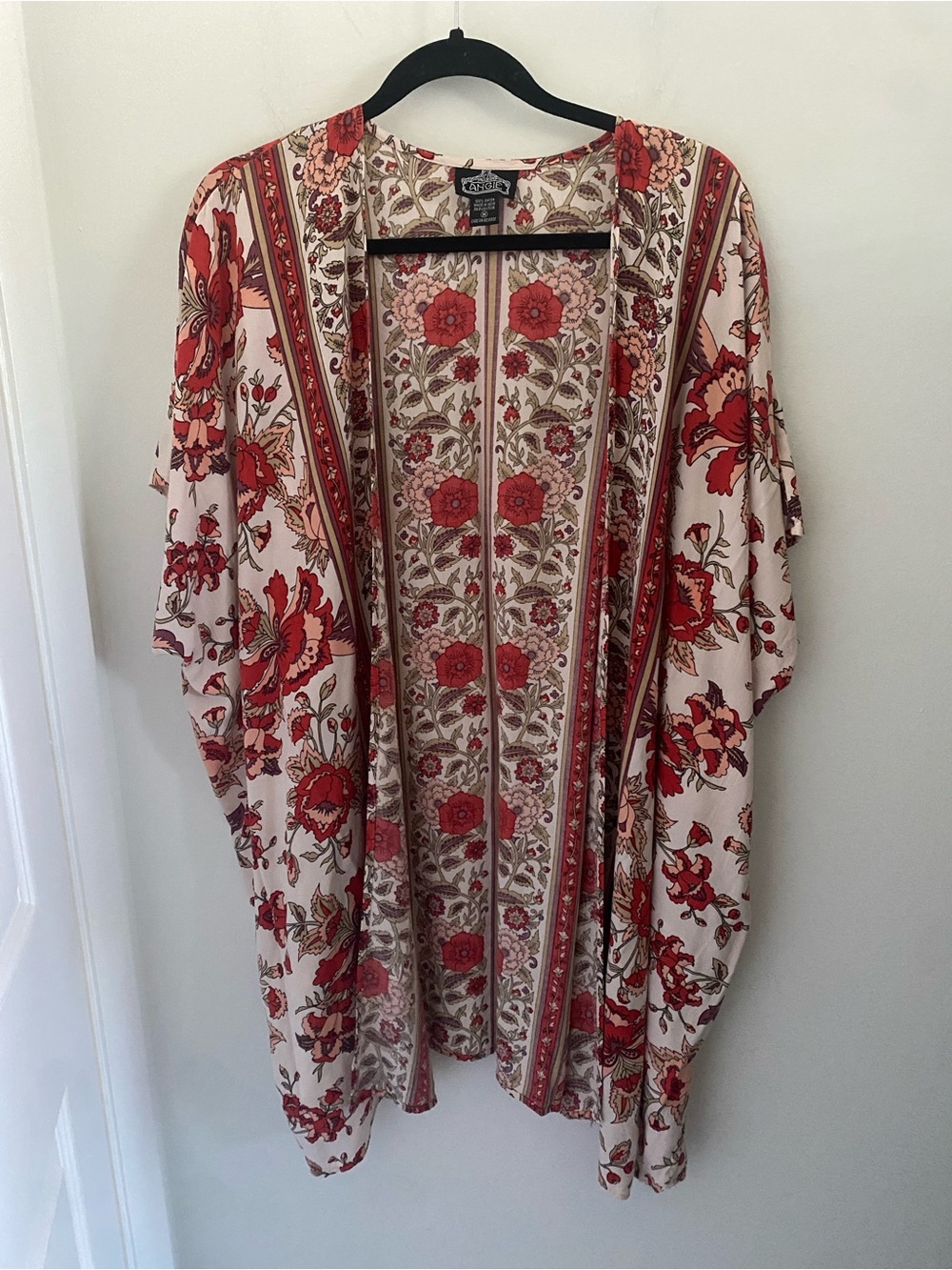 Angie Floral Open Front Kimono